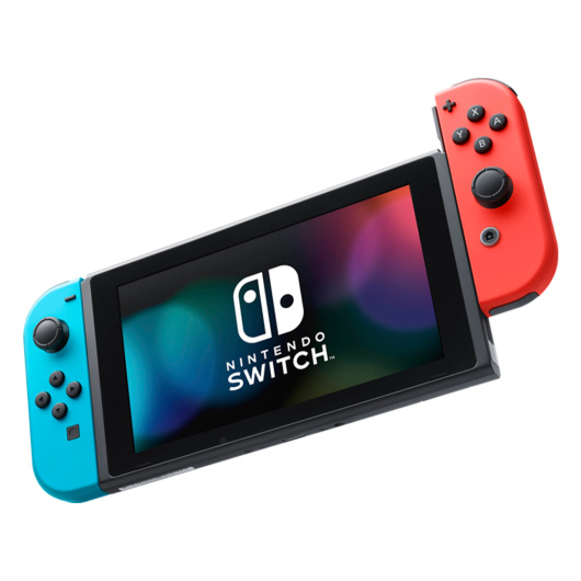 Игровая приставка Nintendo Switch неоновый синий/неоновый красный