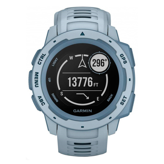 Умные часы Garmin Instinct Голубые