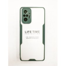 Силиконовый чехол Life Time для Xiaomi Note 10 Pro Темно-Зеленый