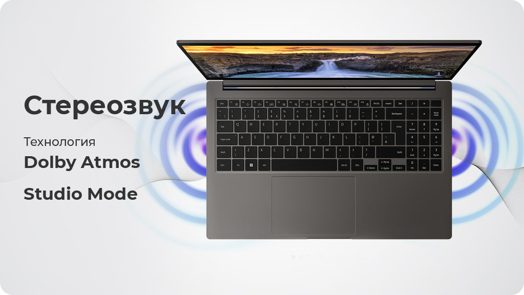 Ноутбук Samsung Galaxy Book3 15.6" i5 16/512GB Серый
