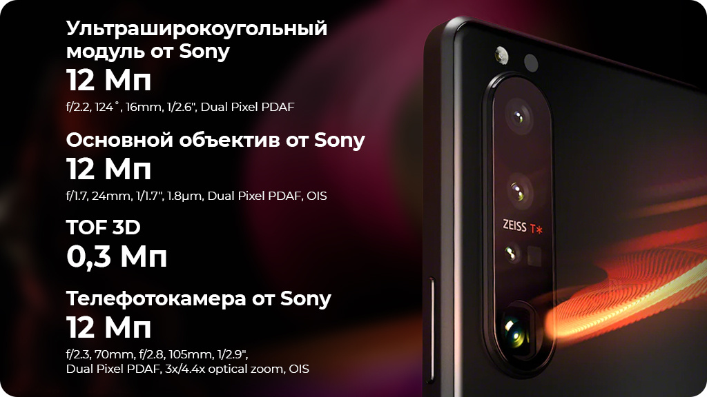 Sony Xperia 1 III 12/512Gb Серый