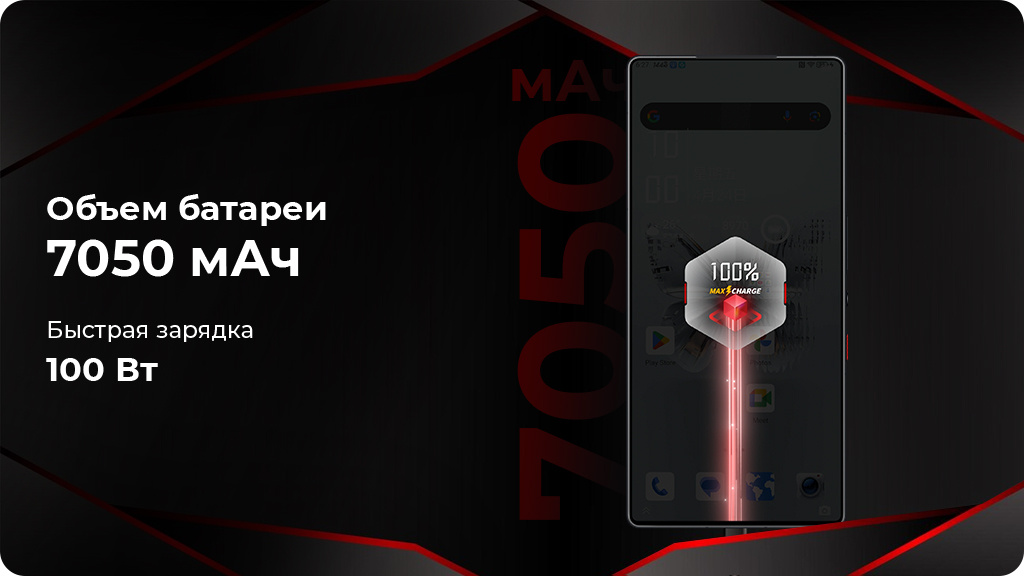 ZTE Nubia Red Magic 10 Pro 24/1Tb Черный (Dusk) Global